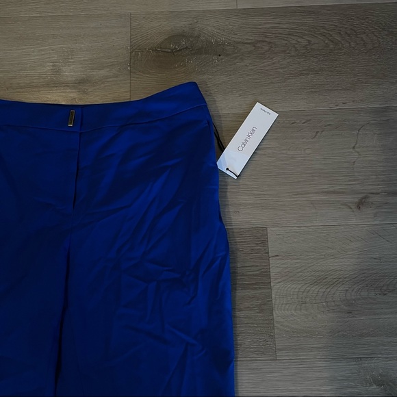 Calvin Klein NWT Blue Work Pants - Picture 5 of 6